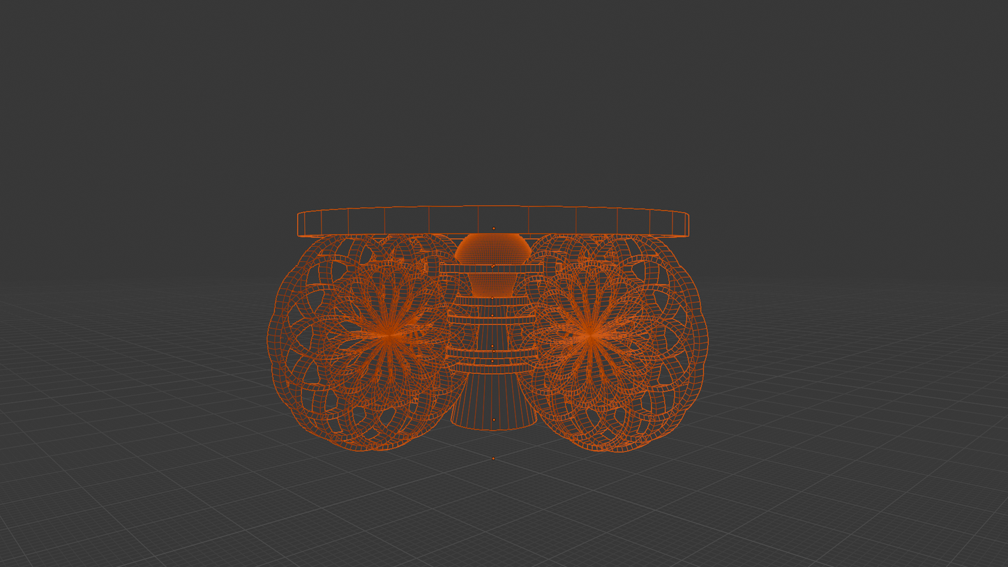Orbital Bloom Table